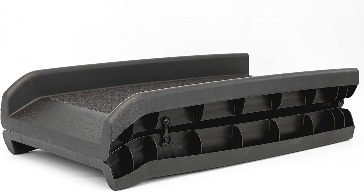 Streetwize Foldable Car Boot Access Pet Dog Ramp Max 90kg - Black - Kazoop
