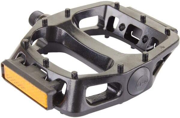 M Part Essential Alloy Platform Pedals With Moulded Pins 9/16" Thread Flat