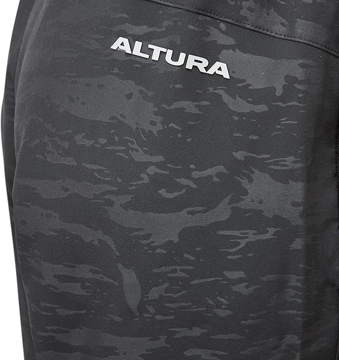 Altura Kielder Women's Lightweight Camo Print Trail Shorts - Black - UK 14