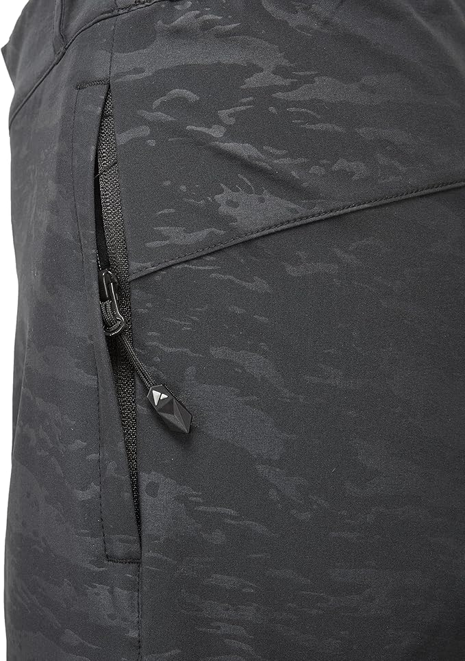 Altura Kielder Women's Lightweight Camo Print Trail Shorts - Black - UK 14