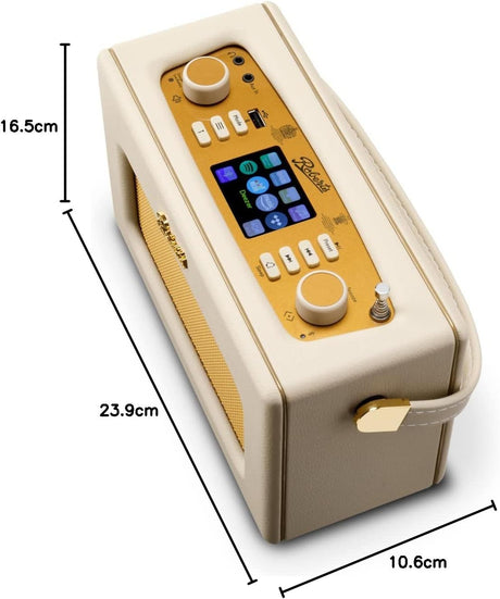Roberts Revival iStream 3L DAB+/FM Portable BT Smart Radio - Pastel Cream