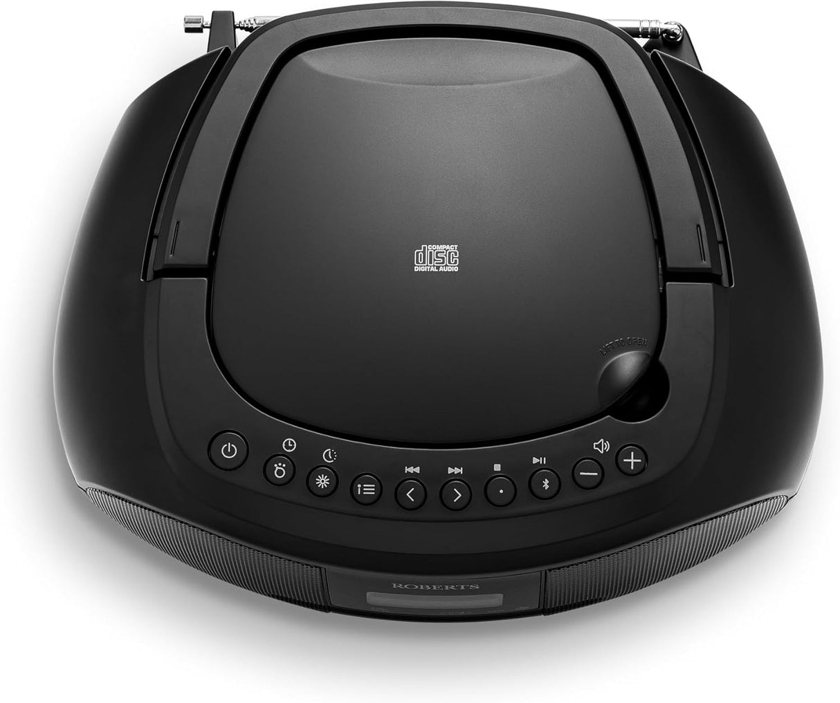 Roberts ZoomBox 4 DAB/DAB+/FM/CD Bluetooth Portable Boombox Radio - Black