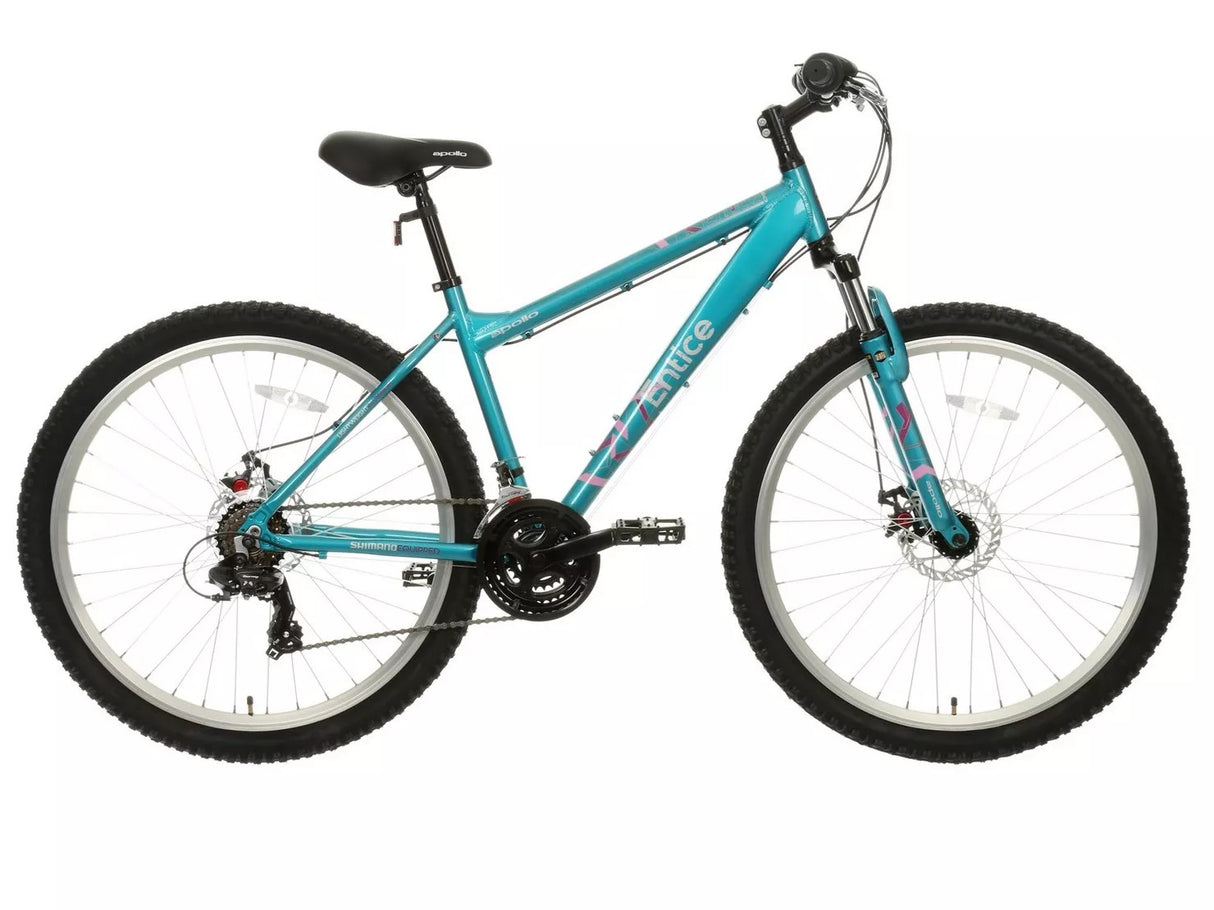 Apollo Entice Womens 21-Speed Mountain Bike - Blue - Medium 17'' Frame