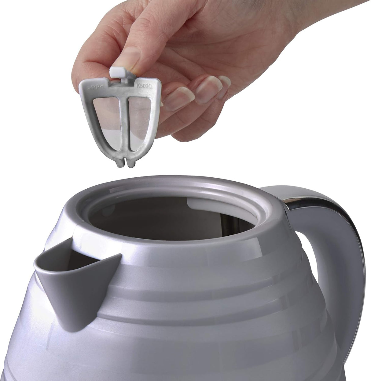 Swan Symphony 1.7L Rapid Boil Cordless Jug Kettle 3000W - Matt & Gloss Grey