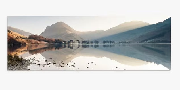John Lewis James Bell Buttermere View Landscape Stretched Canvas 40 x 120cm