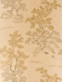 GP & J Baker Chinese Oriental Cherry Tree Wallpaper BW45001.4 - Taupe/Gold - Kazoop