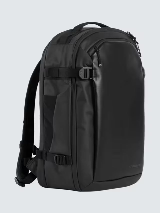 Stubble & Co 30L Hybrid Travel Backpack with Laptop Compartment - Black