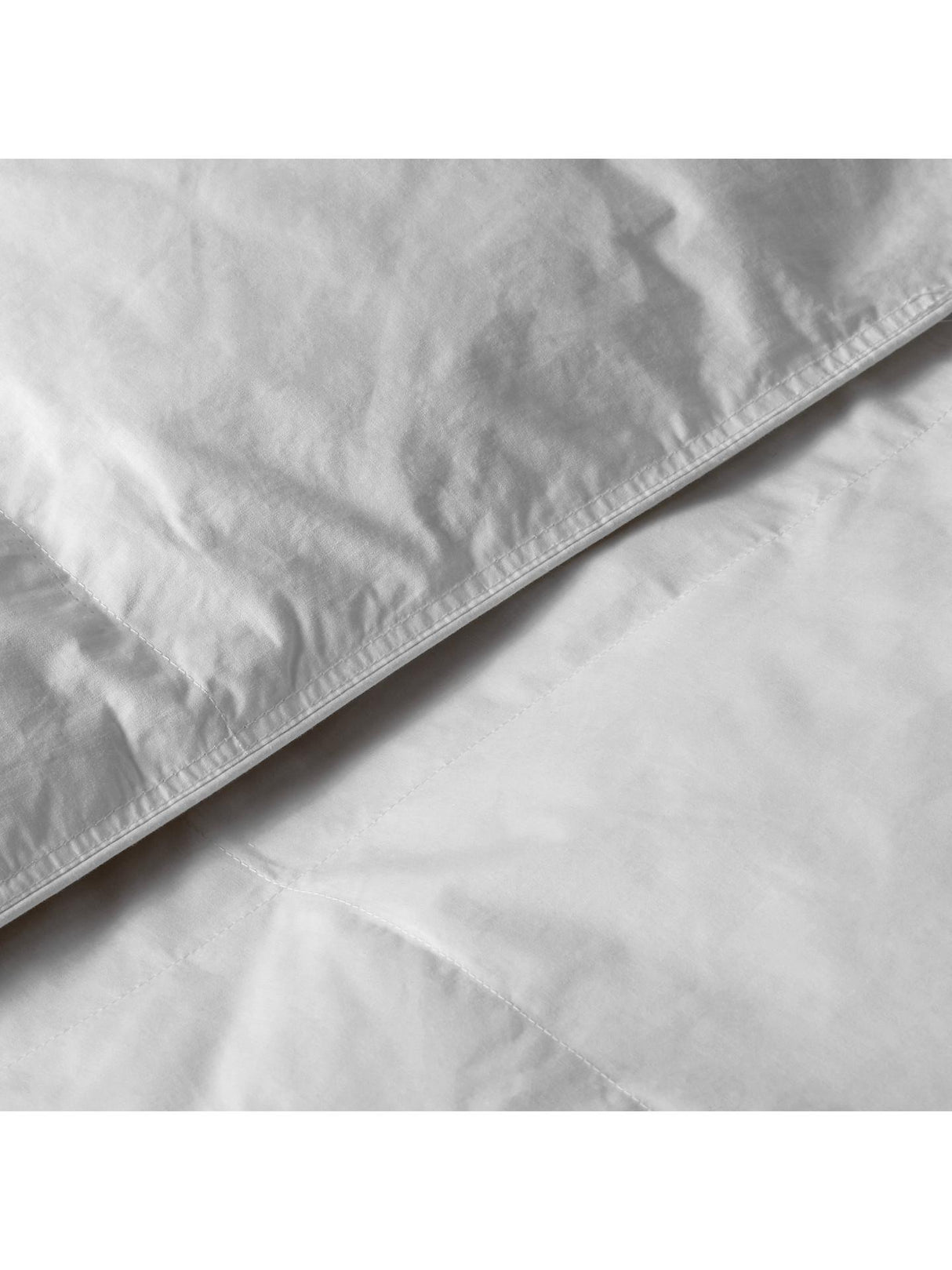 John Lewis Natural Duck Down 60/40 Duvet 4.5 Tog King Size 225 x 220cm White