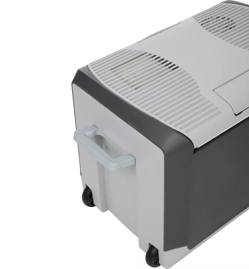 Halfords 40 Litre Mains & 12V/24V Portable Camping Electric Coolbox - Grey