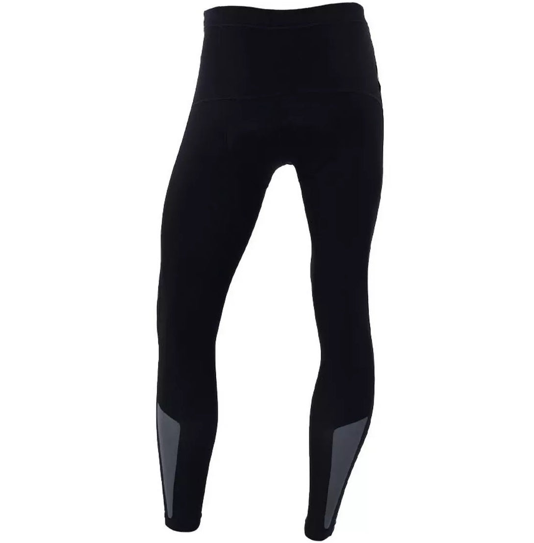Boardman Mens Padded Reflective Thermal Cycling Tights - Black - Medium