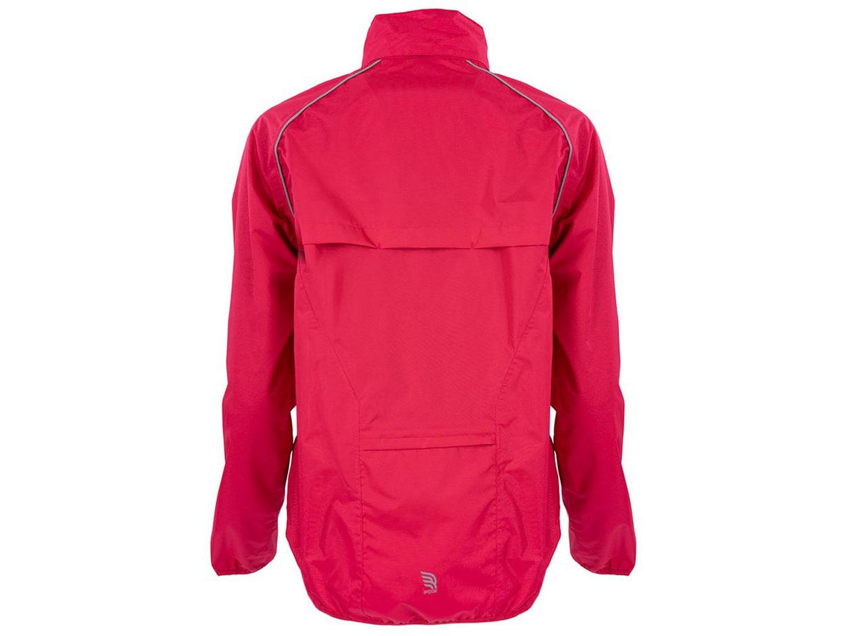 Ridge Womens Polyester Waterproof Reflective Hi Vis Jacket - Magenta Size 18