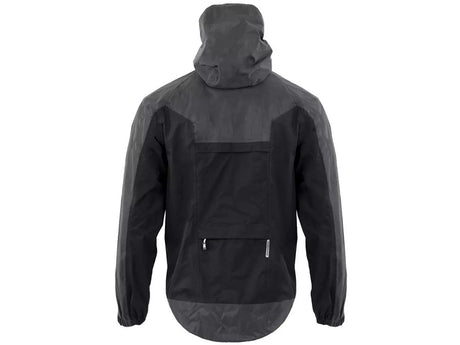 Boardman Men's Waterproof Reflective Zip Cycling Jacket - Black - Small