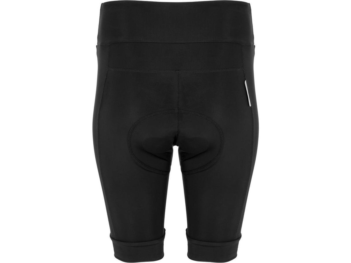 Boardman Womens Polyamide Cycling Shorts with Reflective Tab Black - Size 16