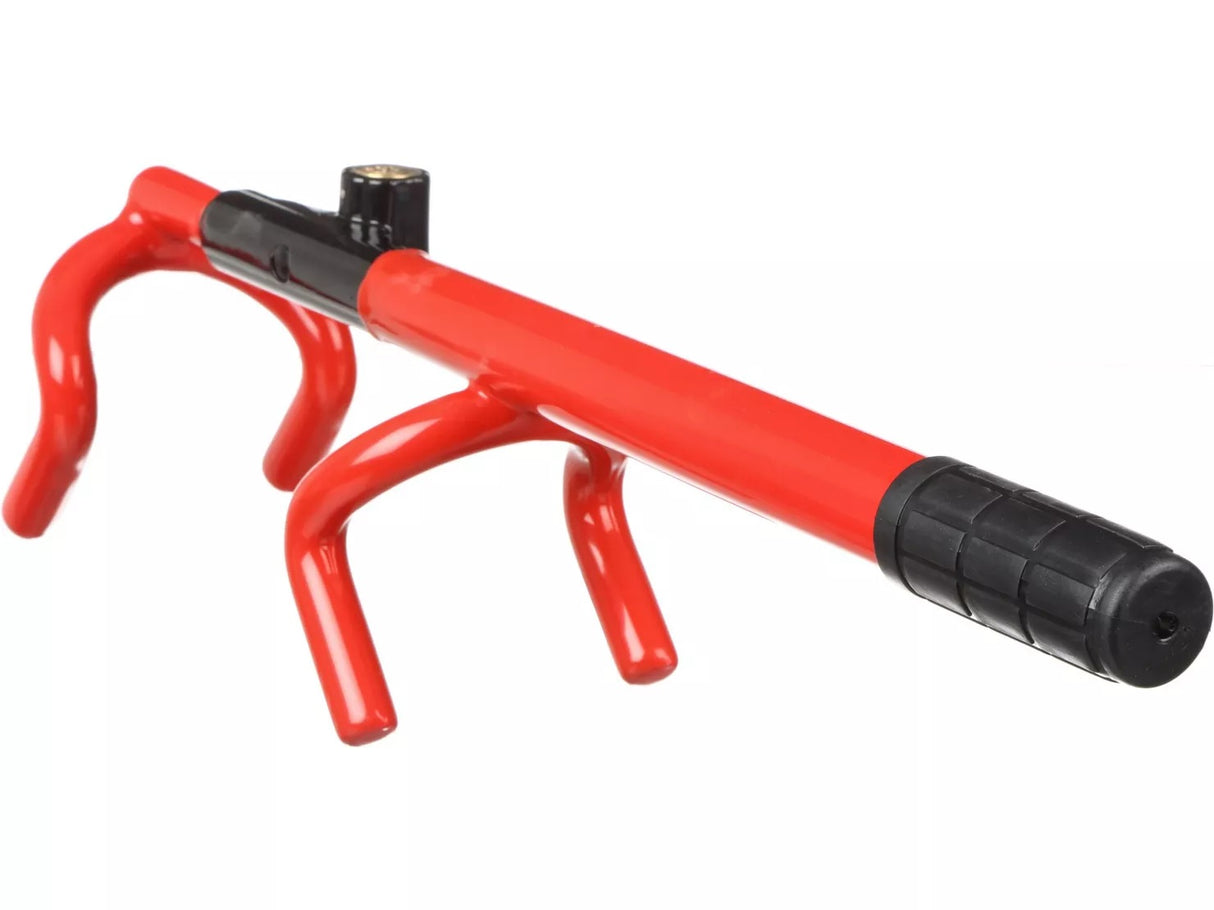 Halfords Car Easy Fit Anti-Theft Security Steering Wheel Lock Single Bar