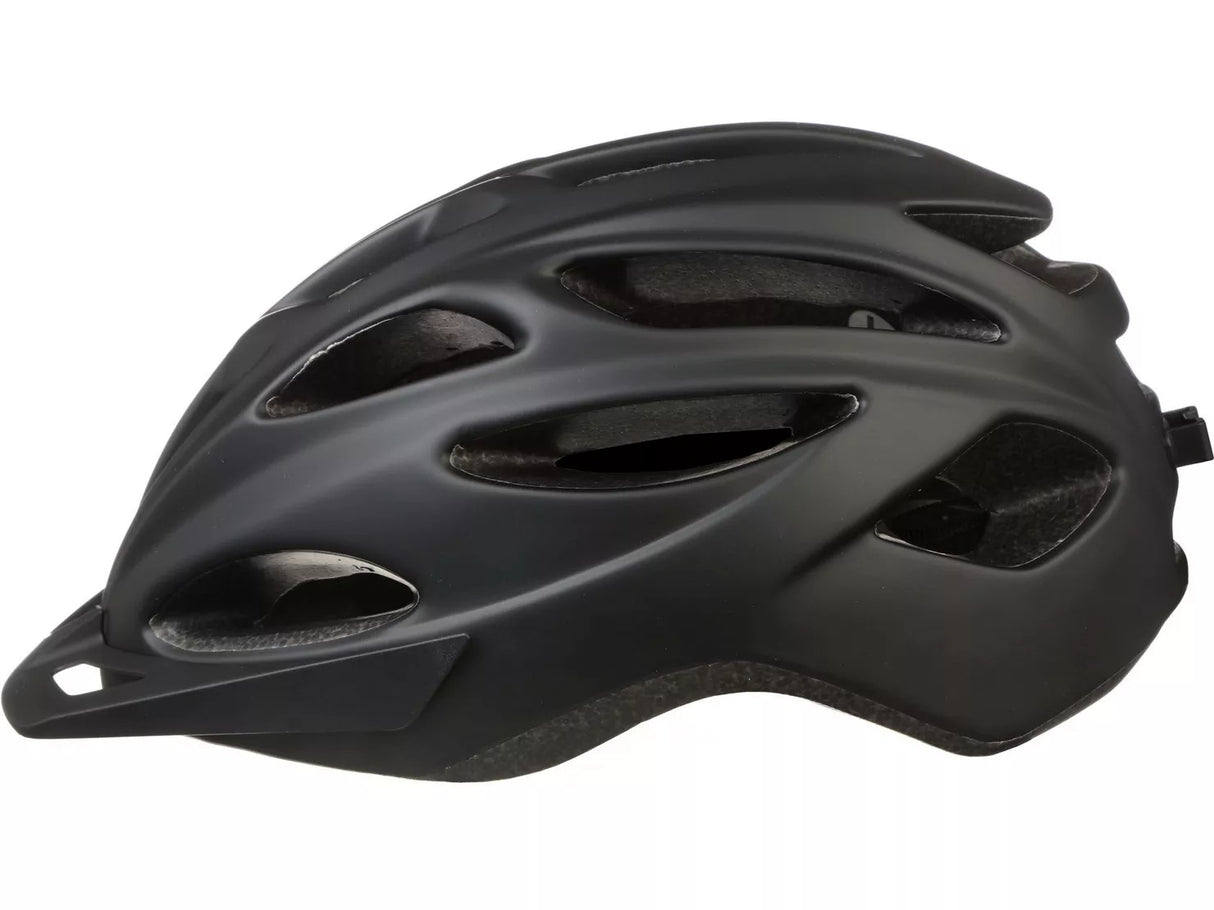 Halfords Transfer Unisex Adult Cycling Helmet - Black - Medium 52-58cm