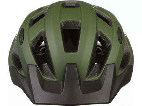 Halfords Trail Cycle Lightweight Helmet - Earth Green - Large (58 - 61cm)