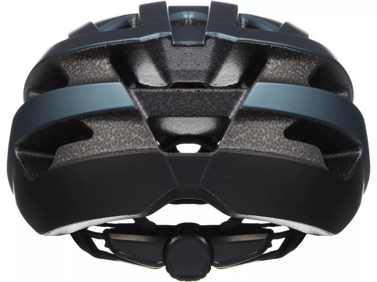 Halfords Lightweight Road Cycling Helmet - Blue/Black - Medium 54-58cm