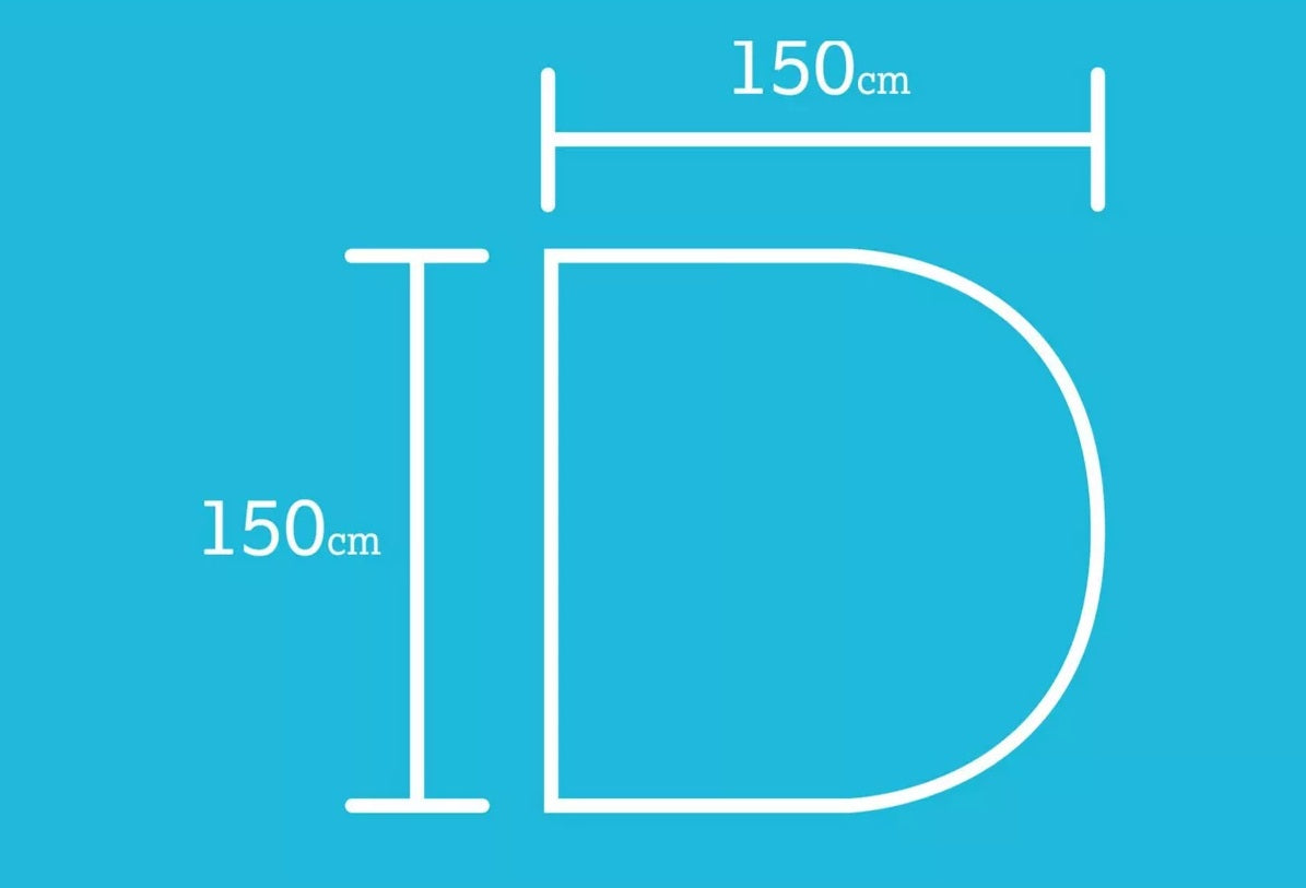 Halfords Pop-Up 30+ UV Camping Portable Easy Pitch Beach Shelter - Blue