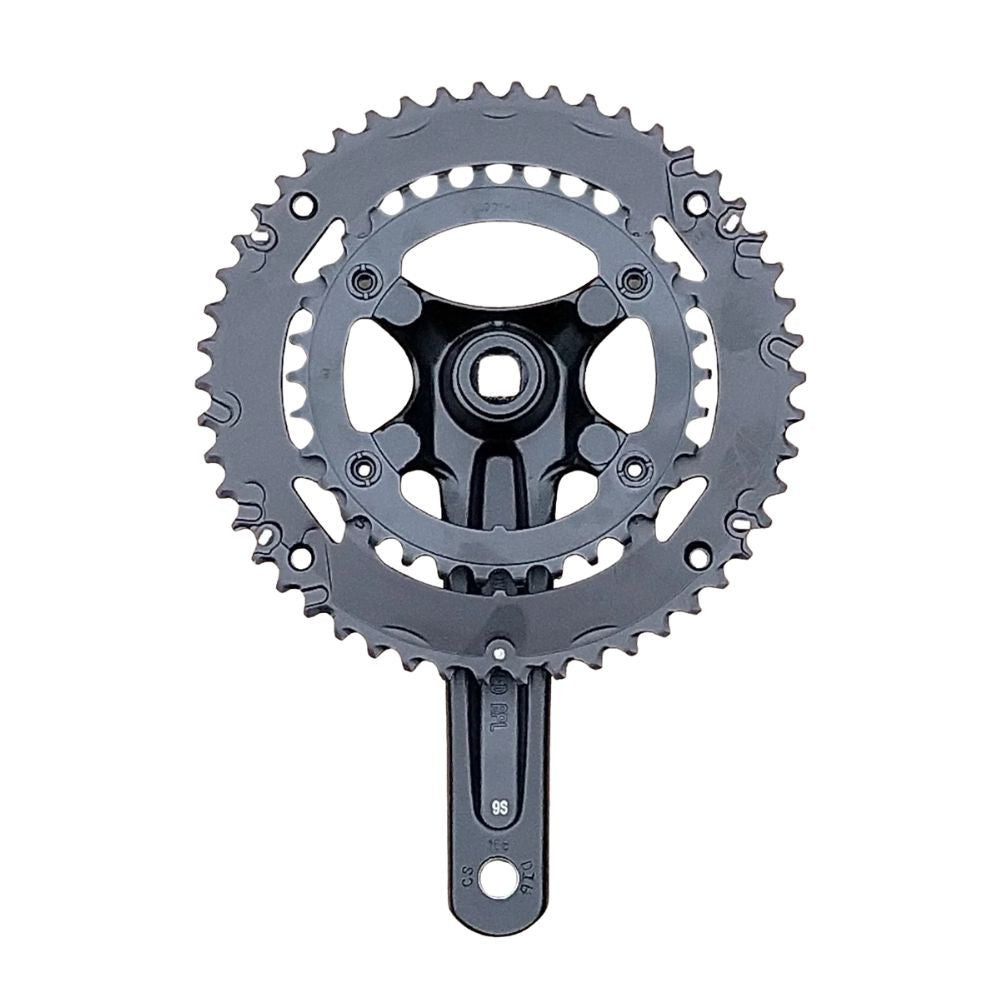 Prowheel FCW RPL-521 LG01-34T 165mm Crankarm Aluminium Crankset - Black