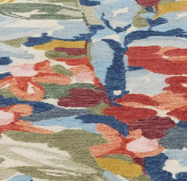 John Lewis Amberley Floral Hand Tufted Wool Blend Rug L180 x W120cm - Multi