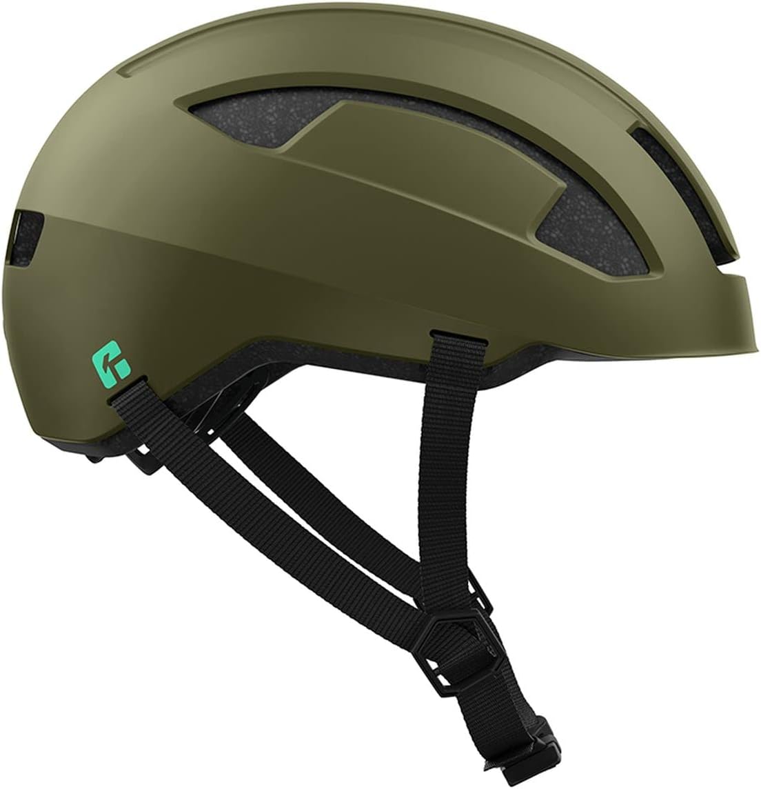 Lazer Cityzen KinetiCore Adult Cycling Helmet - Matt Dark Green - S 52-56cm