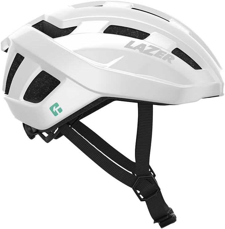 Lazer Tempo KinetiCore One Size 54-61cm Unisex Adult Cycling Helmet - White