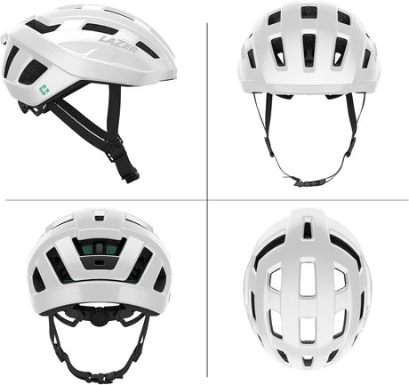 Lazer Tempo KinetiCore One Size 54-61cm Unisex Adult Cycling Helmet - White