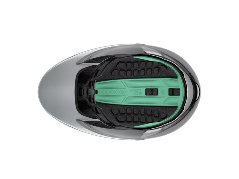 Lazer Bike Volante KinetiCore Unisex Helmet - Small - Matte White/Silver