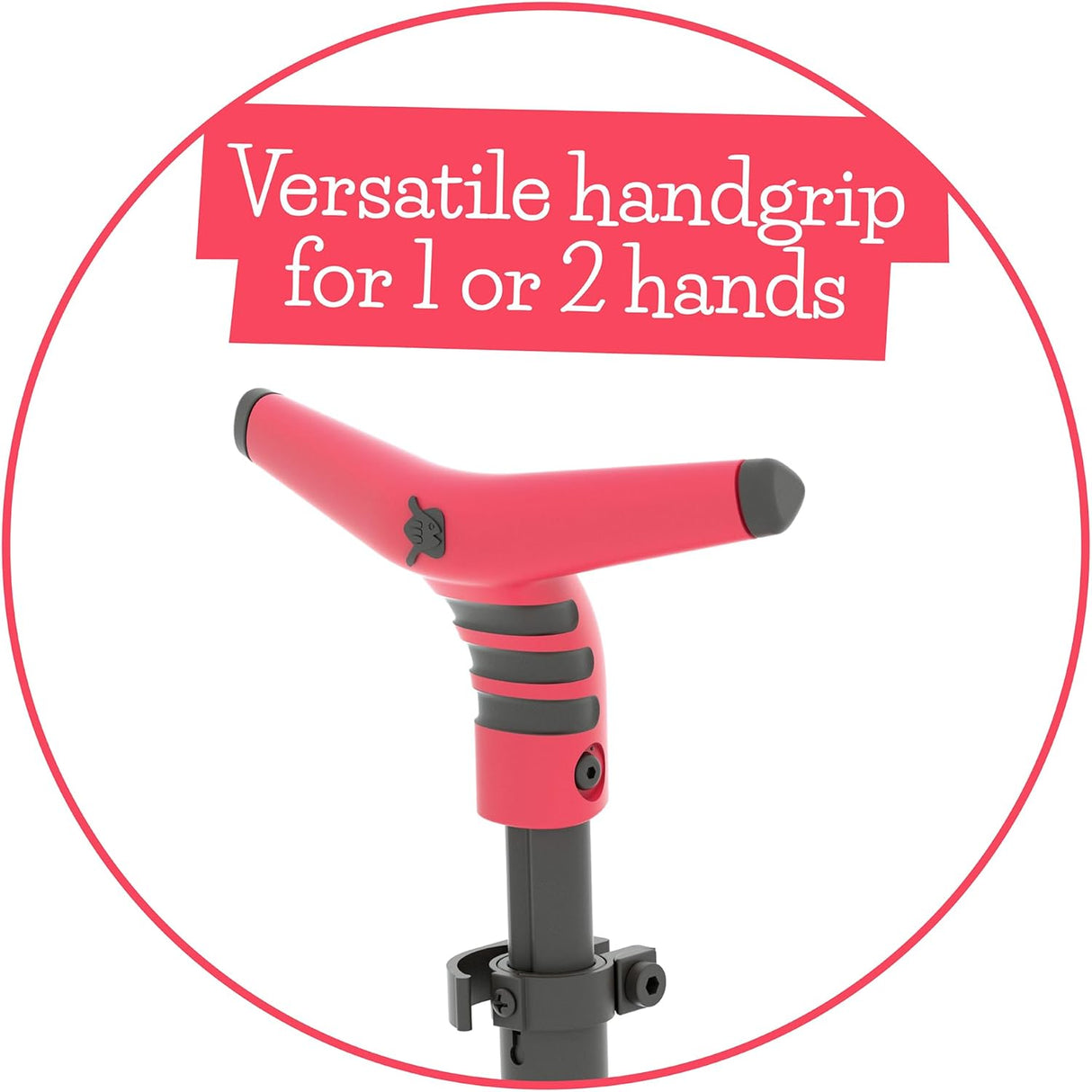 Chillafish Skateskootie 4 Wheel 2-in-1 Scooter & Skateboard - Coral Pink