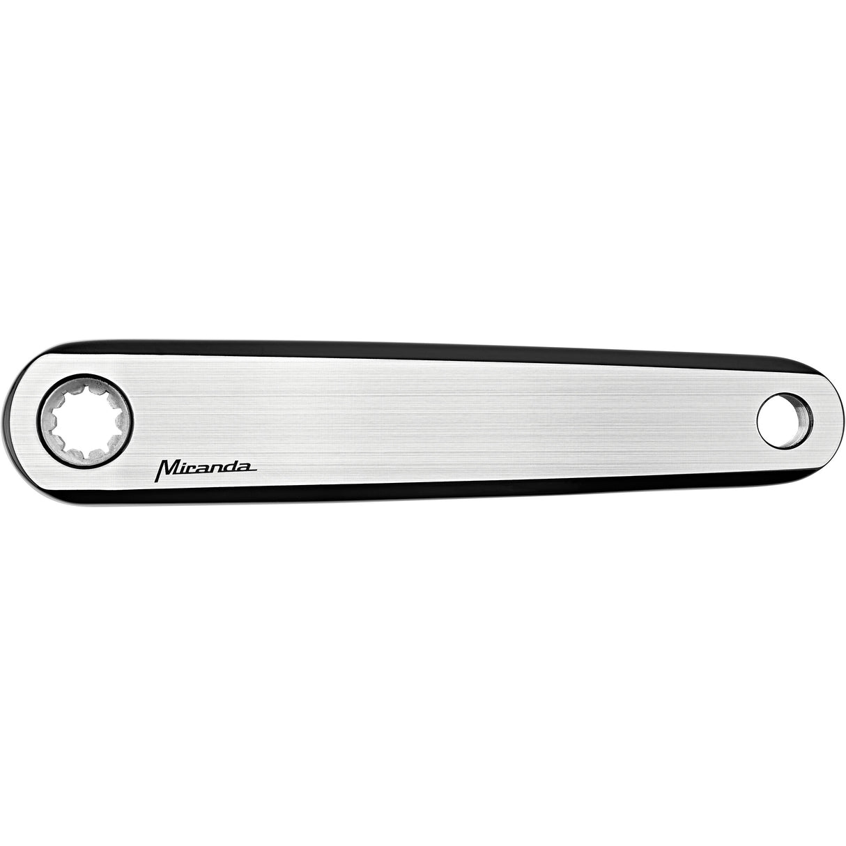 Miranda Delta Plus Crankset for Bosch Active and Active Plus MY2018 - Silver - Kazoop