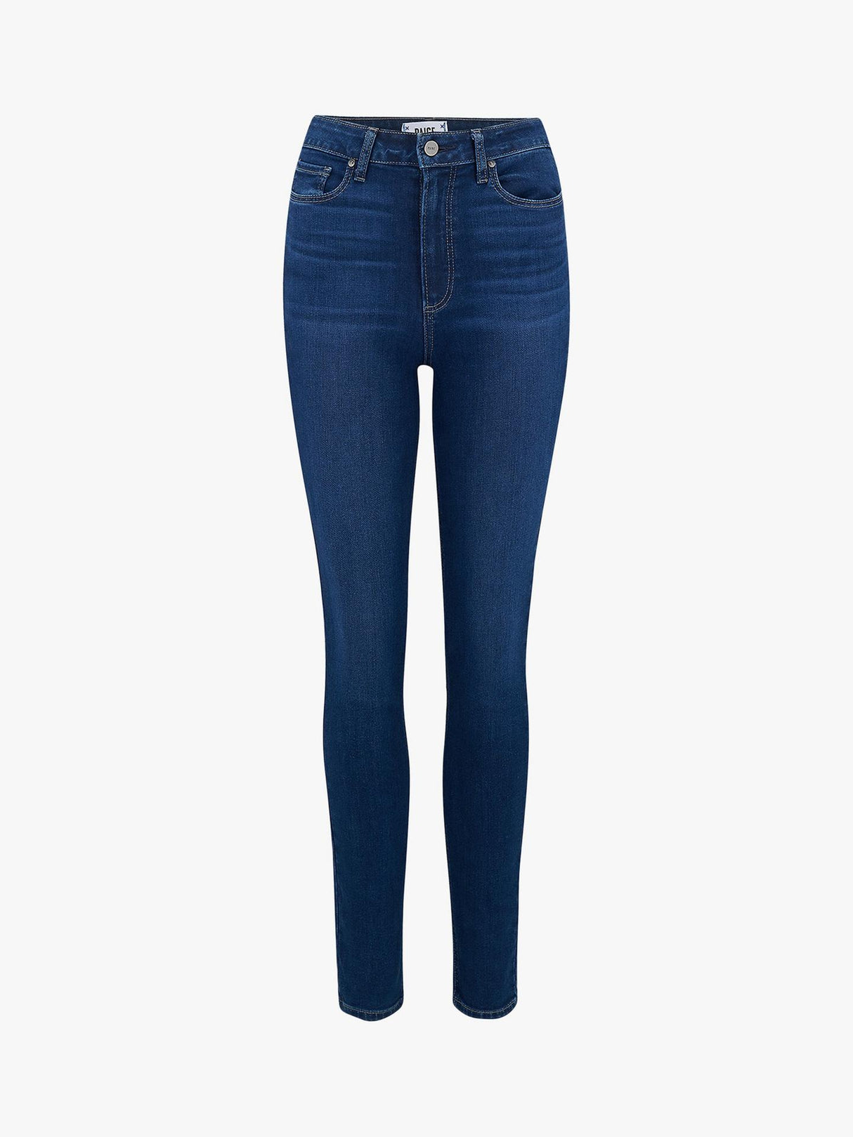 Paige Margot High Rise Ultra Skinny Jeans Brentwood Mid Wash Blue - Size 25