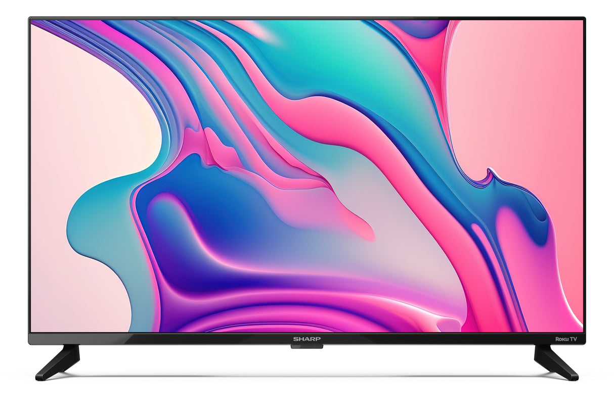 Sharp Roku 32FD2K  32" HD Ready Full HD Smart LED TV Freeview Play - Black