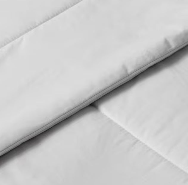 John Lewis Natural Collection White 3-4 Tog Mulberry Silk Duvet - King Size