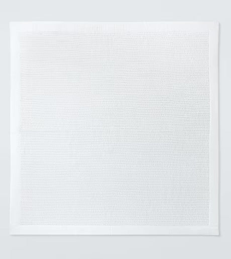 John Lewis Kantha Textured Gauze Stitch Cotton Bedspread 220 x 220cm - White
