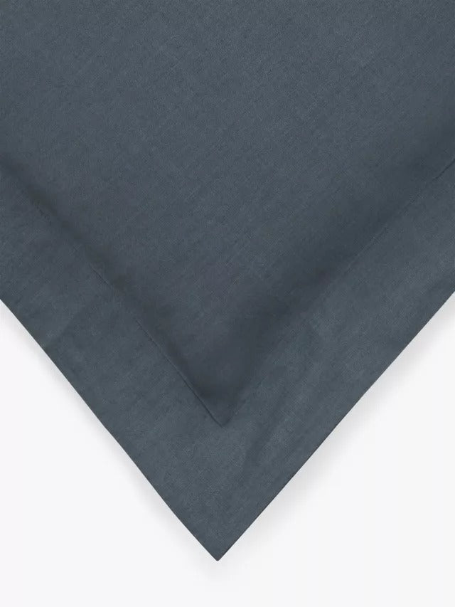 John Lewis Comfy & Relaxed Washed Linen King Duvet Cover - Denim Blue - Kazoop