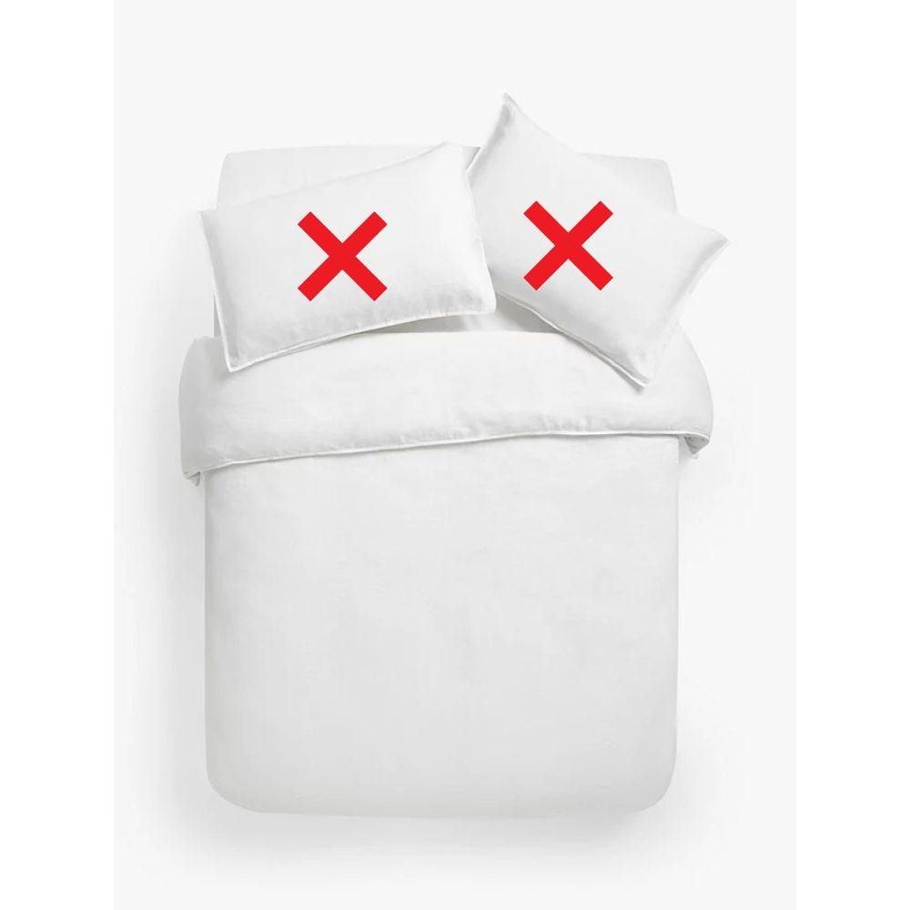 John Lewis Comfy & Relaxed Linen Super King Duvet Cover - Oyster White