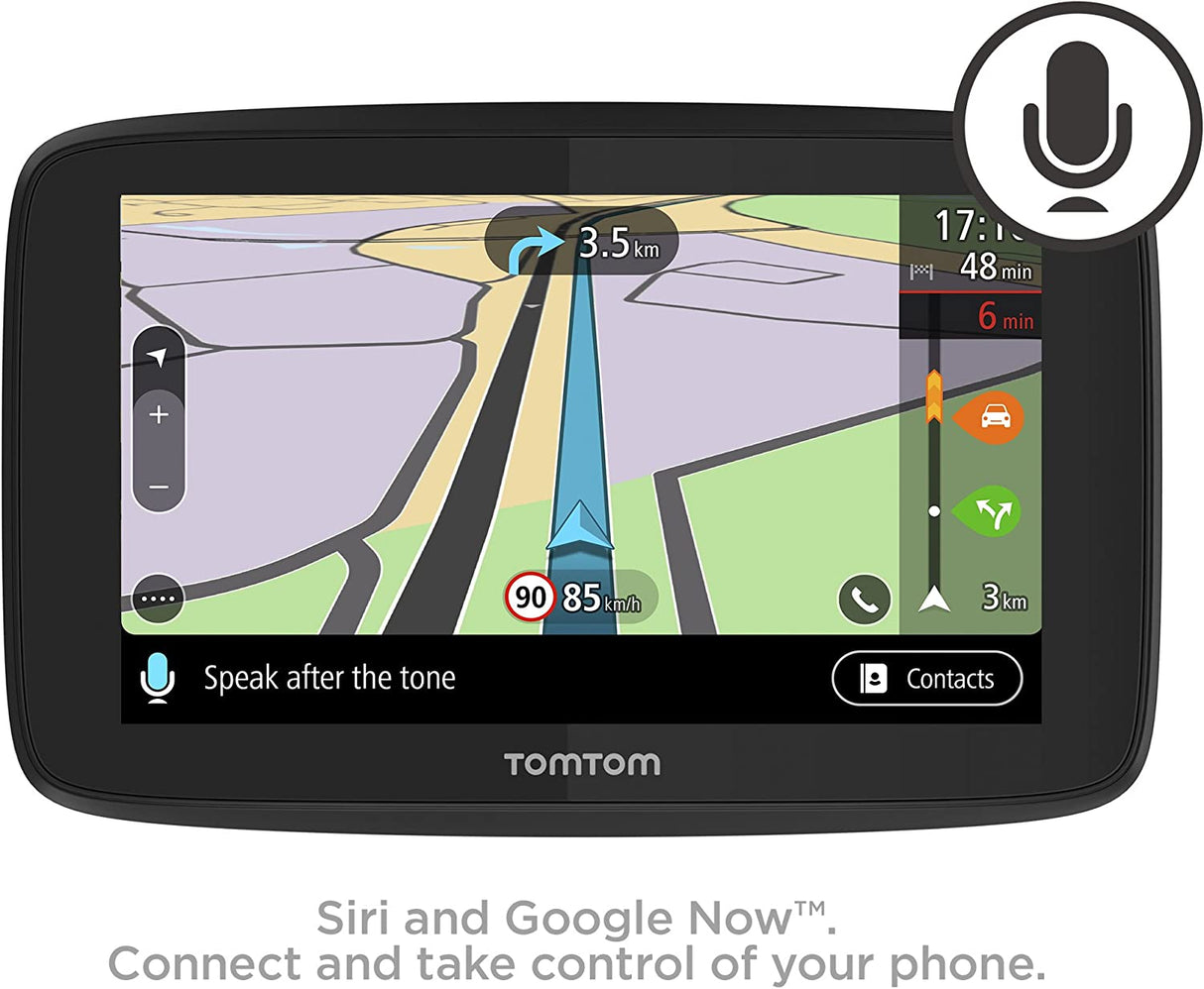 TomTom GO 520 5" Sat Nav with Worldwide Maps - Black - Kazoop