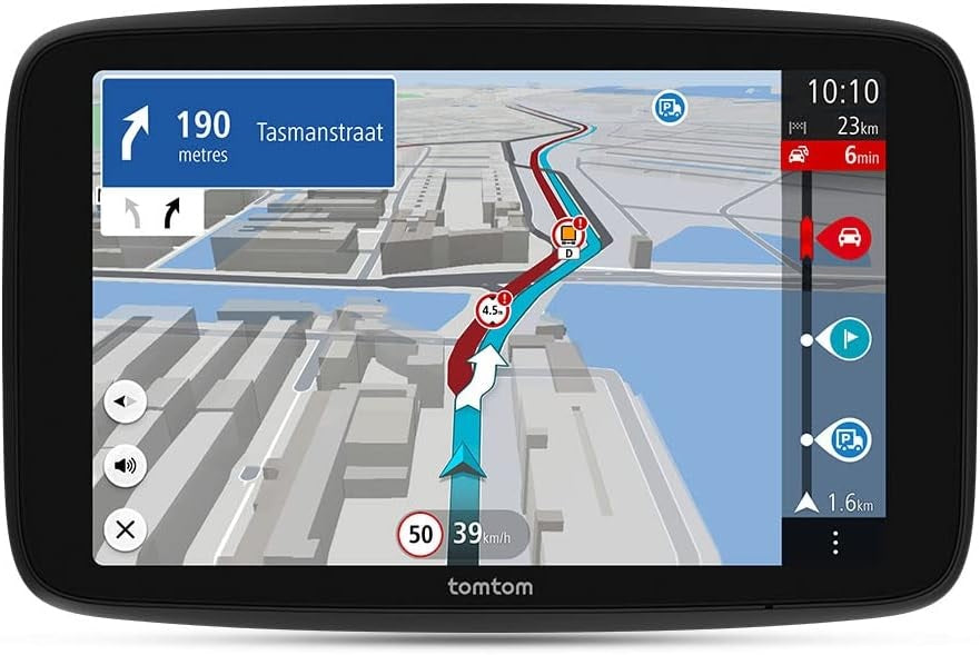 TomTom GO Expert Plus 7'' HD Screen Truck HGV World Maps Sat Nav - Black - Kazoop