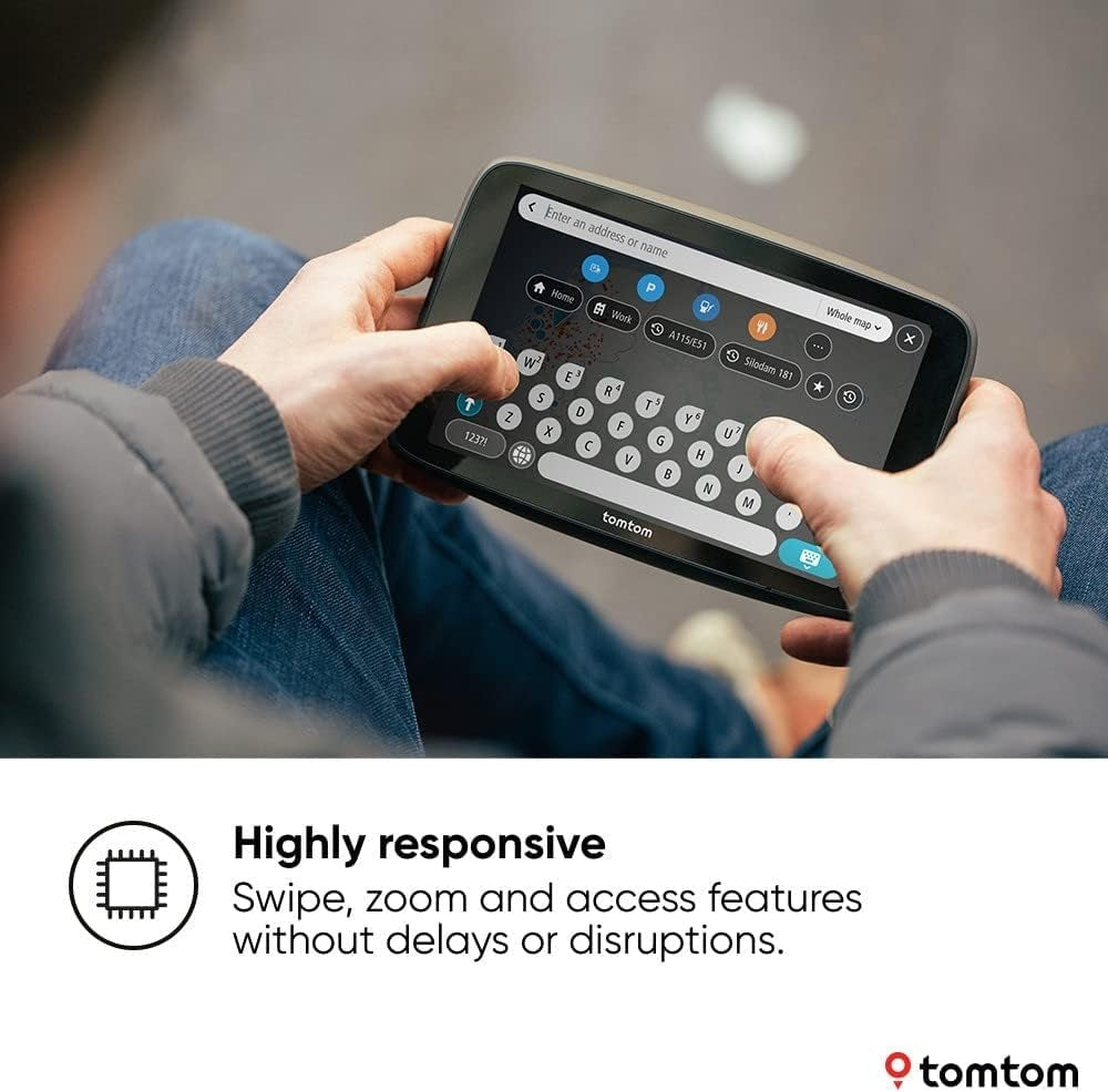 TomTom GO Expert Plus Premium Pack Truck & HGV 7'' Sat Nav - Black - Kazoop