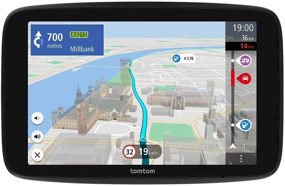 TomTom GO Camper Max 2nd Gen Campervan & Caravan 7'' Sat Nav - World Maps