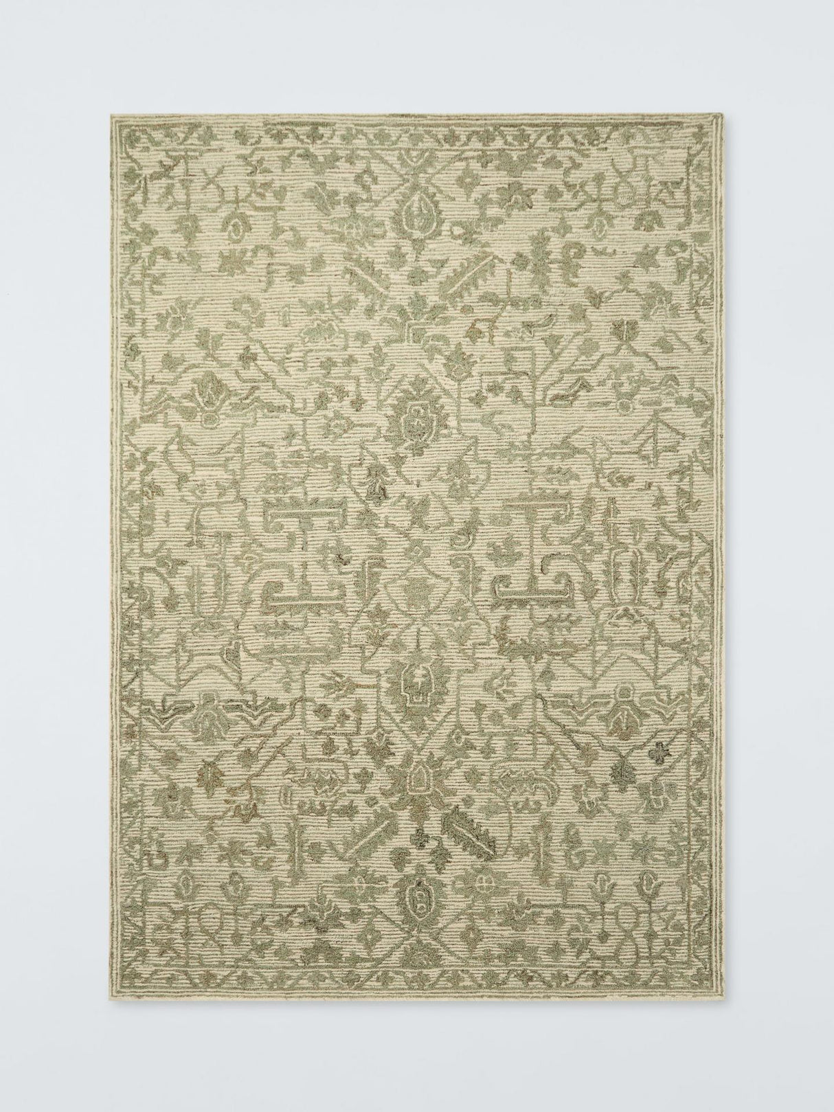 John Lewis Genevieve Hand Tufted Traditional Pure Wool Rug Multi 240 x 170cm