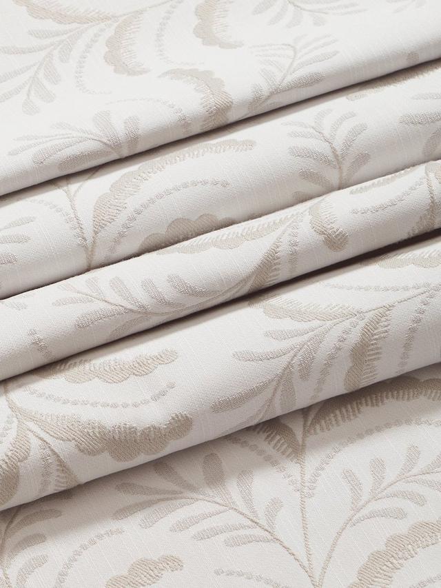 John Lewis Jouvene Blackout/Thermal Eyelet Curtains W167 x D182cm - Natural