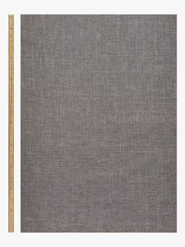 John Lewis Textured Blackout Pencil Pleat Curtains W167 x D228cm - Steel