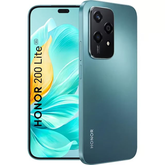 HONOR 200 Lite 5G 6.7'' Smartphone 256GB Unlocked Dual SIM-Free - Cyan Lake