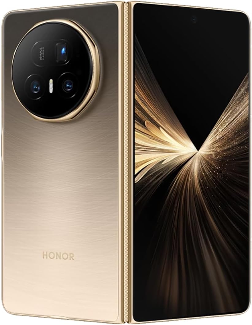HONOR Magic V5 5G AI Foldable Smartphone 512GB Unlocked Dual-SIM - Dawn Gold
