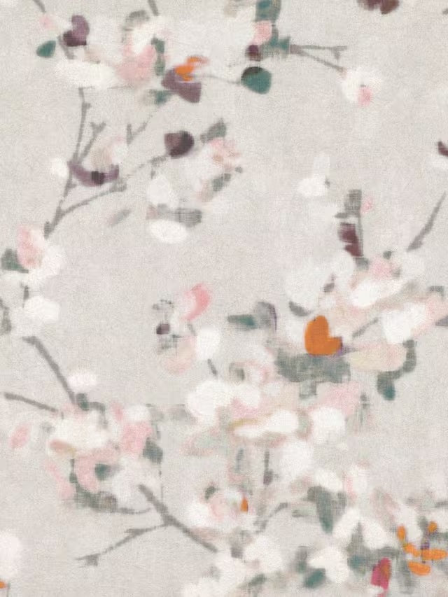Romo Floris Japanese Garden Wallpaper L10.05m x 68cm - Spring Rose W411/01