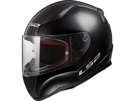 LS2 FF353 Rapid II Motorcycle Road Touring Helmet Gloss Black - XL - Kazoop
