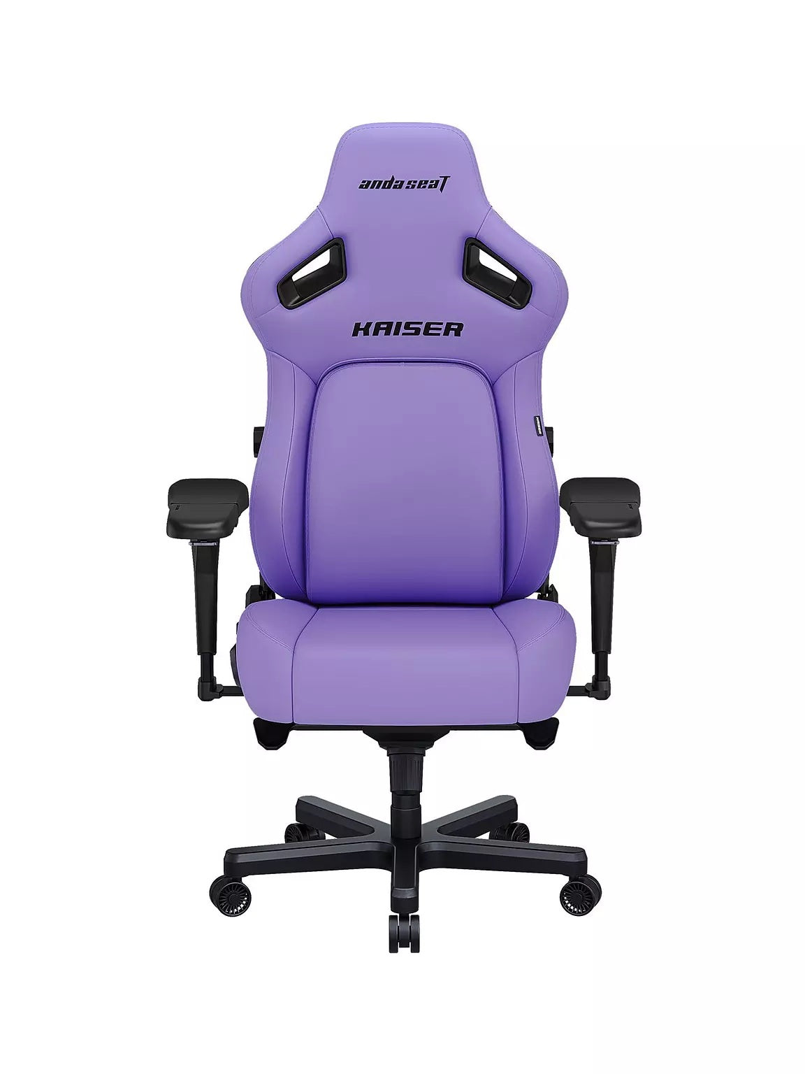 Andaseat Kaiser 4 XL Reclining Ergonomic Faux Leather Gaming Chair - Purple
