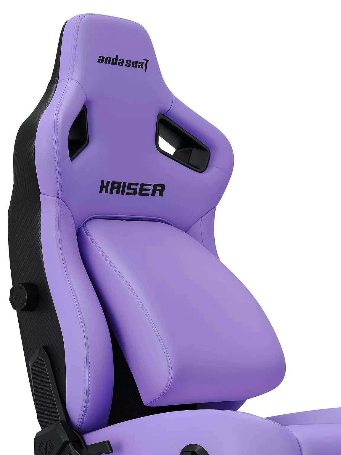 Andaseat Kaiser 4 XL Reclining Ergonomic Faux Leather Gaming Chair - Purple
