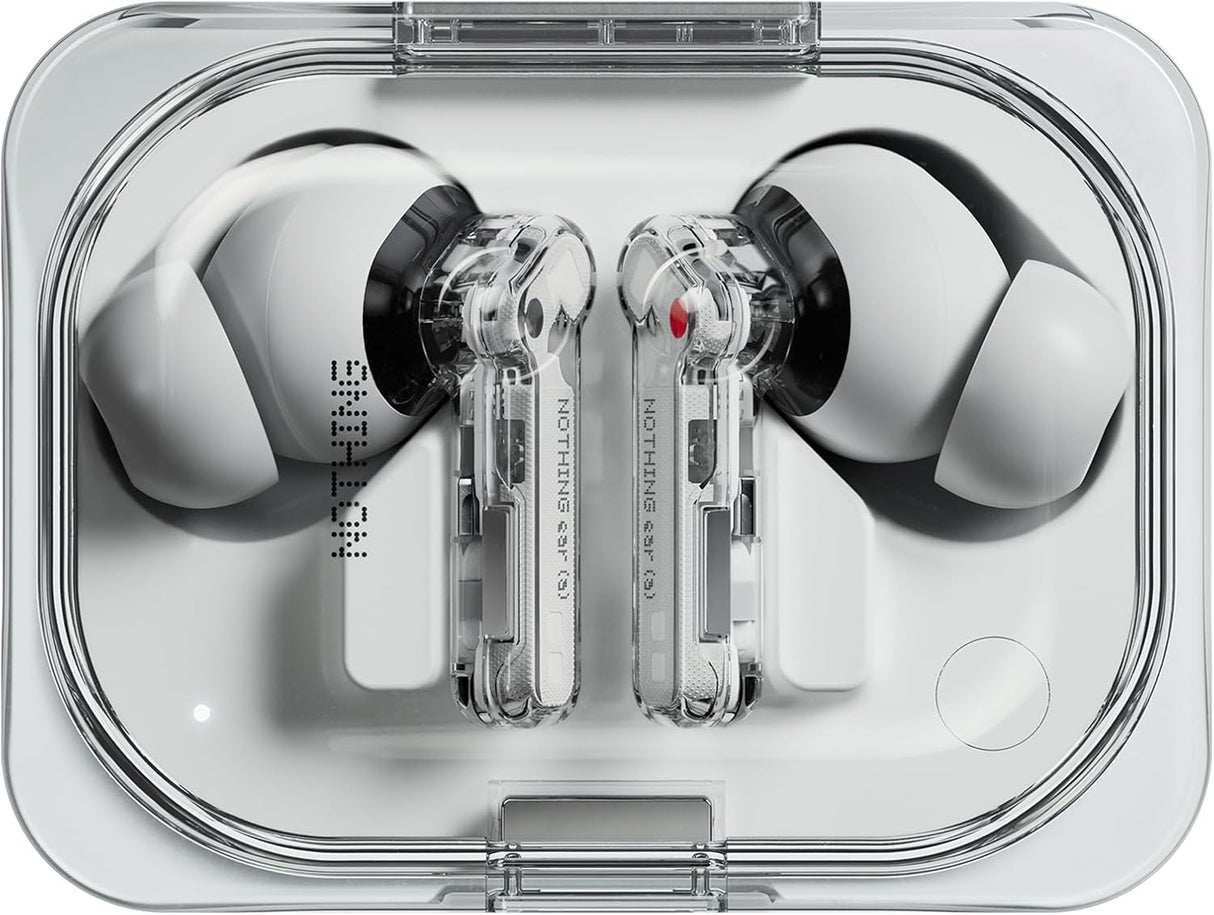 Nothing Ear (a) TWS Wireless Bluetooth Noise Cancelling Headphones - White